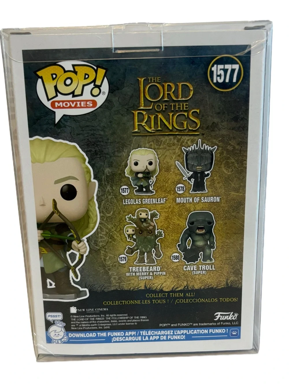 Funko POP! Movies Legolas Greenleaf #1577 - LOTR Lord of the Rings - Picture 3 of 3